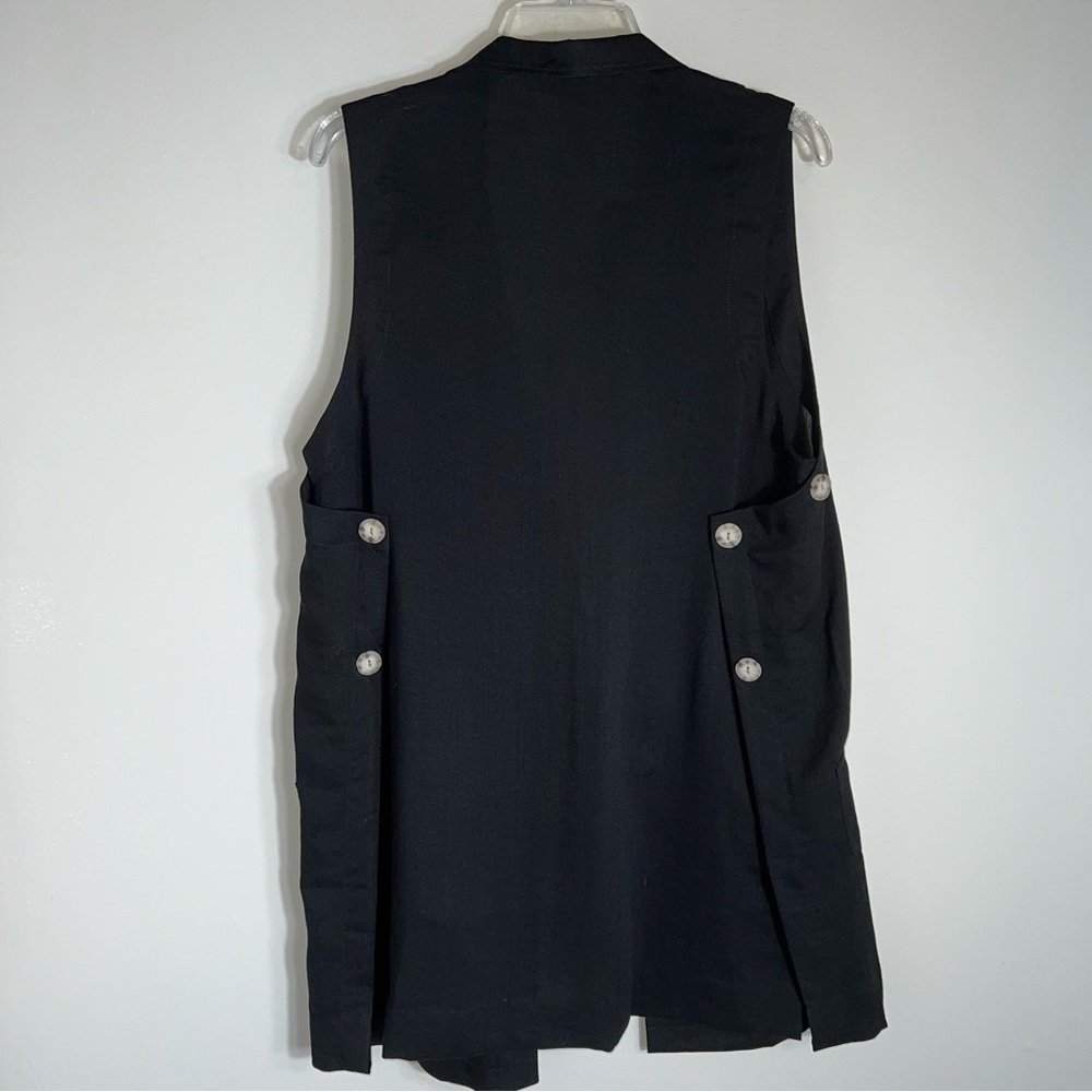 Fridaze Linen Redefined Open Front Sleeveless Lin… - image 7